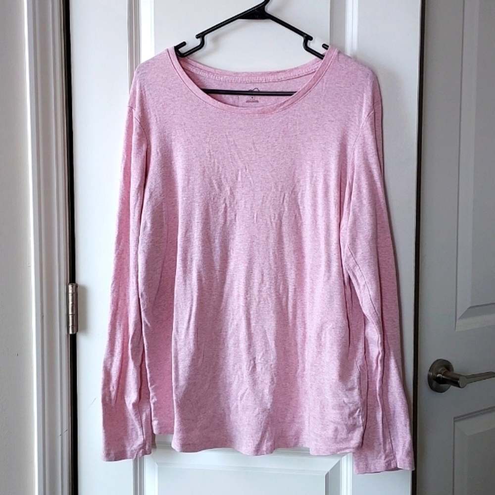 Eddie Bauer xl long sleeve top pink